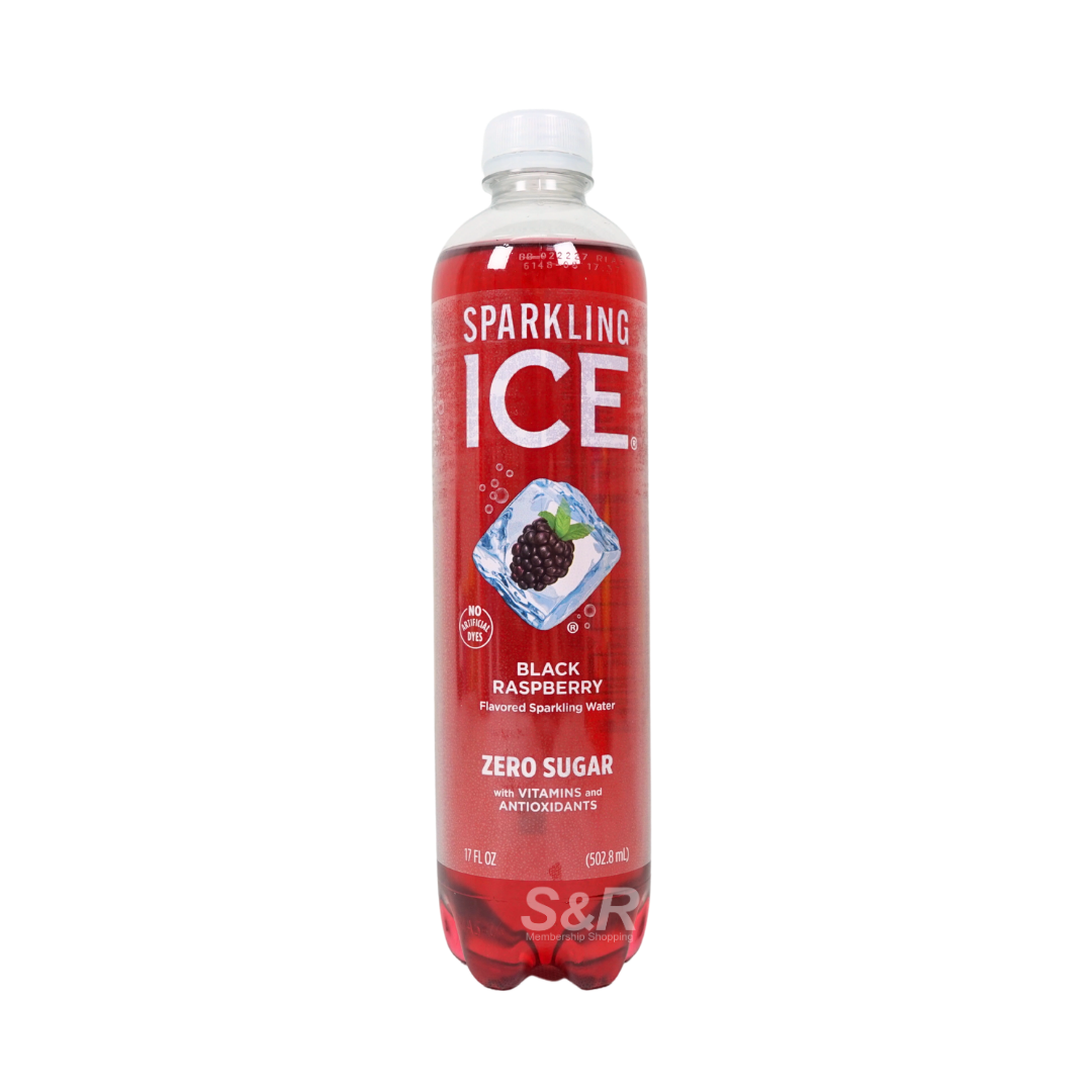 Sparkling Ice Black Raspberry Sparkling Water 502.8mL